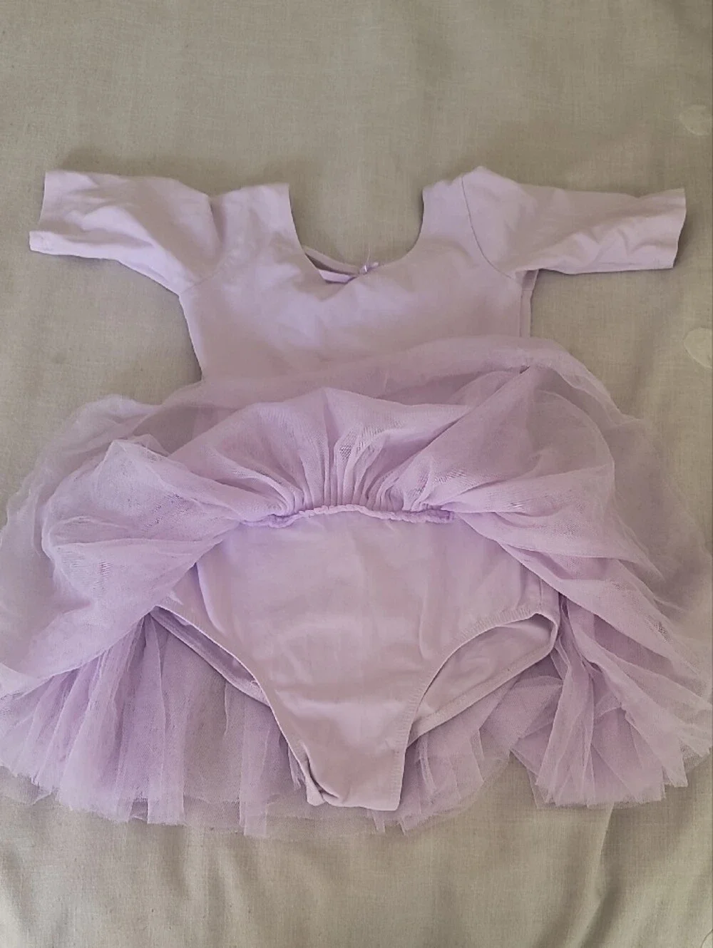 Girls Lilac Tulle Ballet Costume Dress, Medium